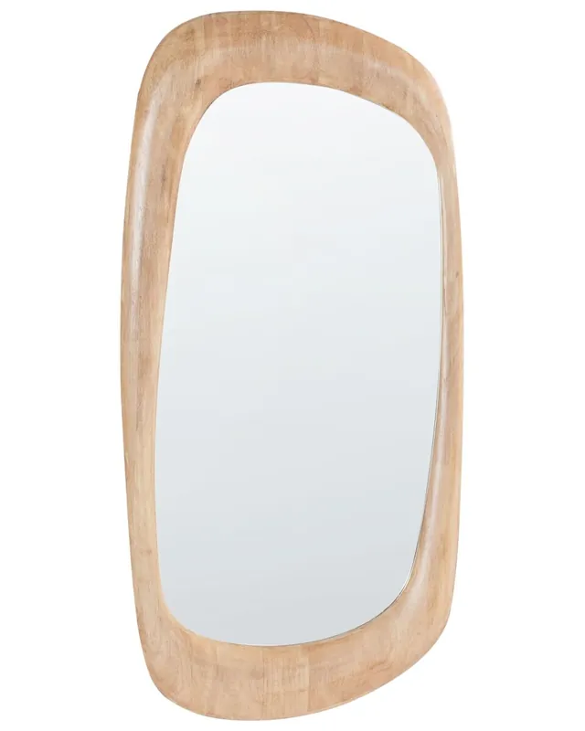 Espejo TRIZAY 57 cm 120 cm Madera Marrón - Decoración