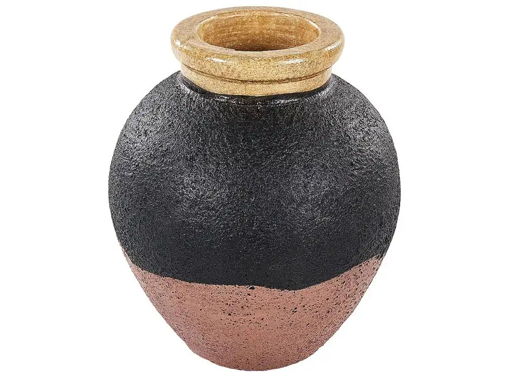 Jarrón decorativo DAULIS Cerámica 31 cm Negro - Decoración
