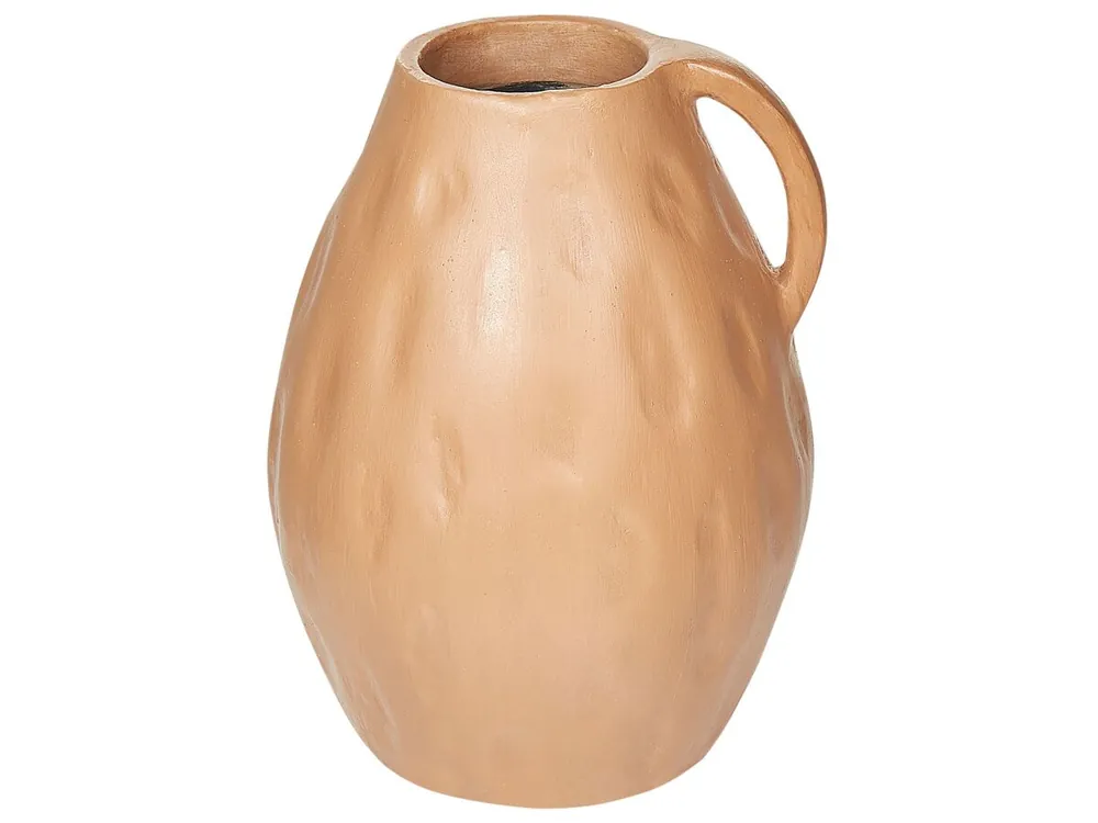 Jarrón decorativo KULIM Cerámica 40 cm Arena - Decoración