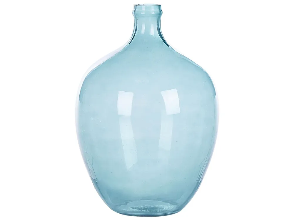 Jarrón para flores ROTI Vidrio 39 cm Azul claro - Decoración