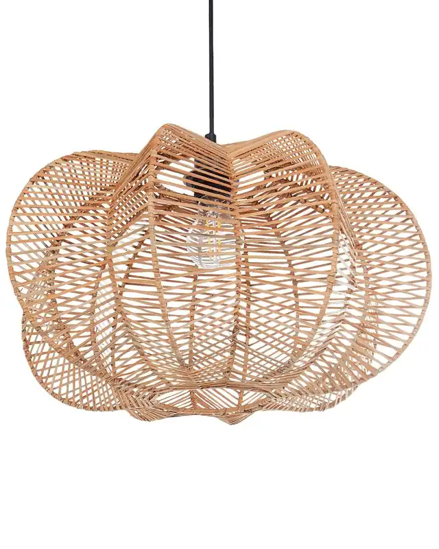 Lámpara colgante KIBI Ratán Natural - Decoración
