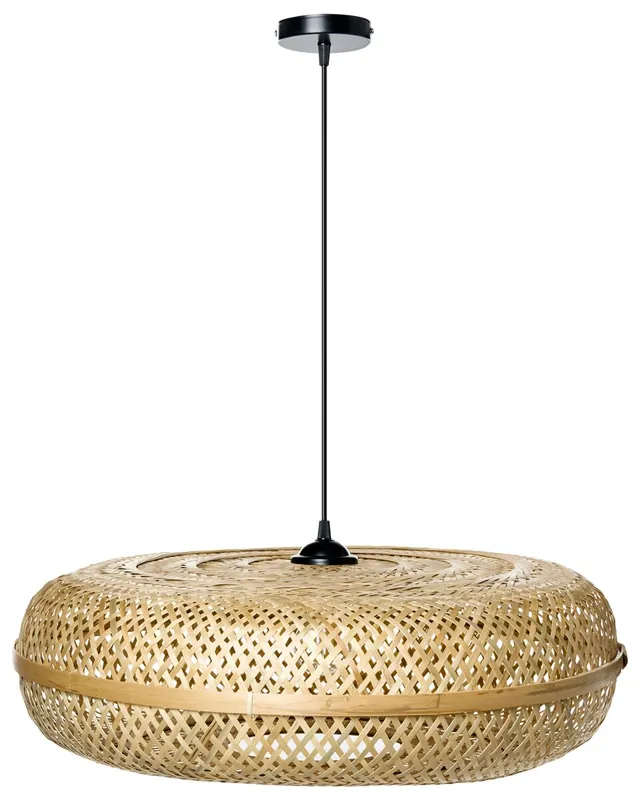 Lámpara colgante LAJAS Madera de bambú Natural - Decoración