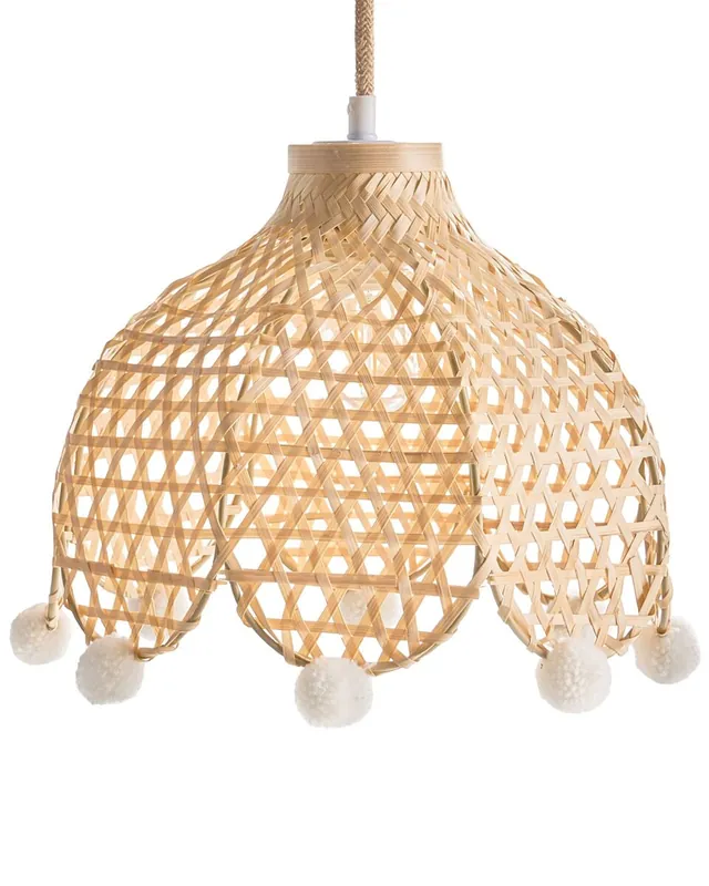 Lámpara colgante MANYAME Ratán Natural - Decoración