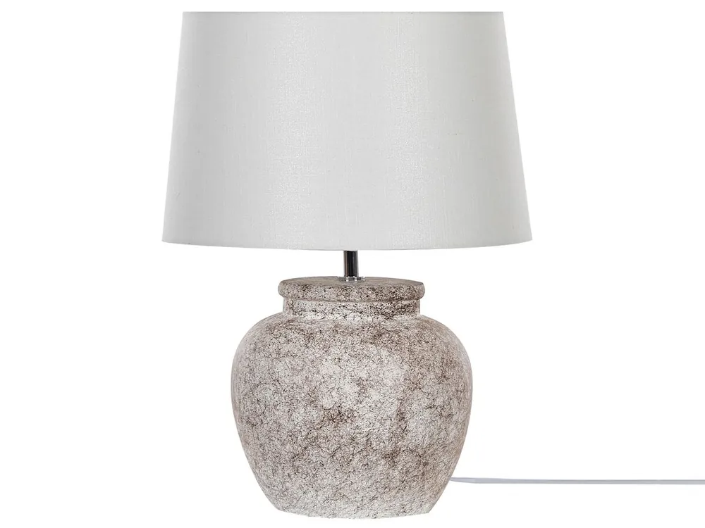 Lámpara de mesa MAREB Cerámica Beige - Decoración