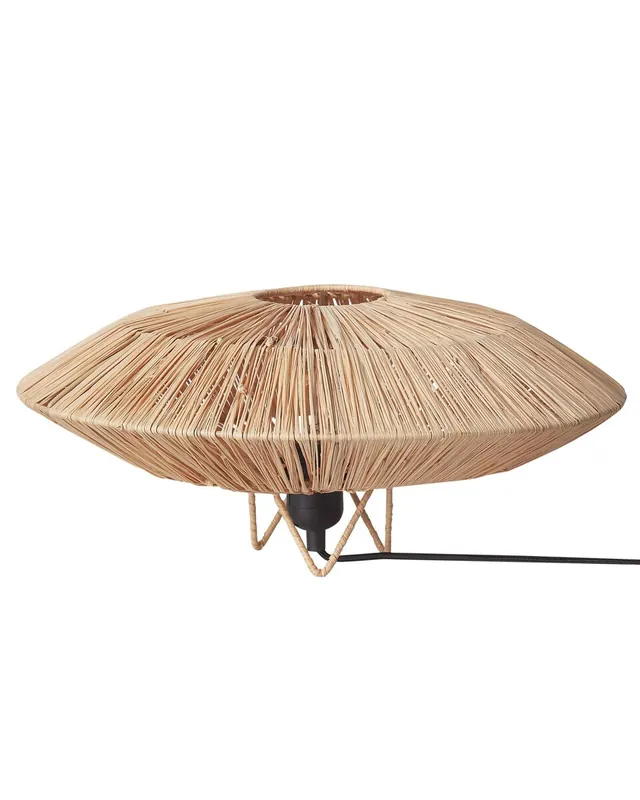 Lámpara de mesa MENTIRI Mimbre Natural - Decoración