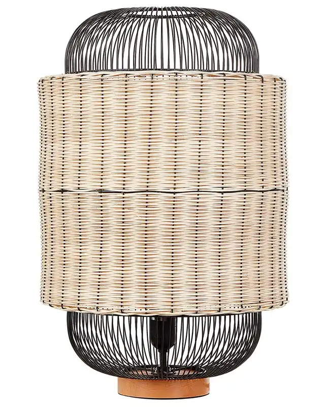 Lámpara de mesa TANGANYIKA Ratán Natural - Decoración