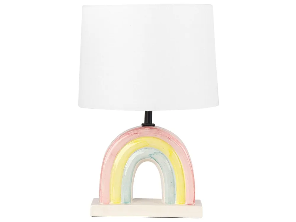 Lámpara de mesa TITNA Cerámica Multicolor - Decoración