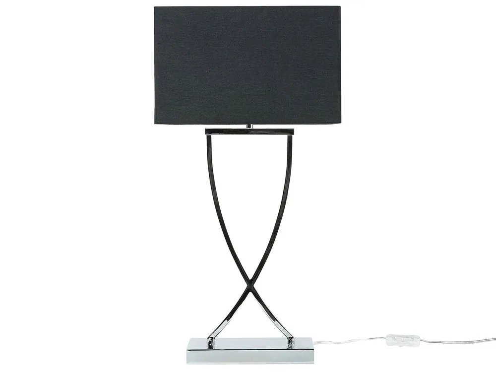 Lámpara de mesa YASUNI Metal Blanco/Dorado - Decoración