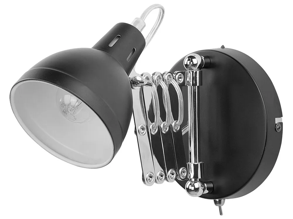 Lámpara de pared HARRINGTON ajustable Metal Plateado - Decoración