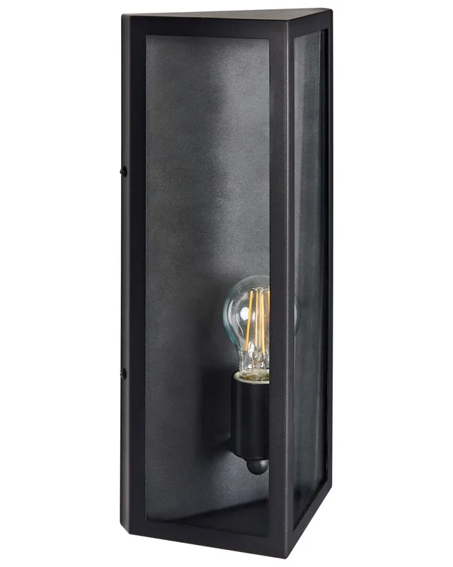 Lámpara de pared para exteriores PACTOLUS Negro - Decoración