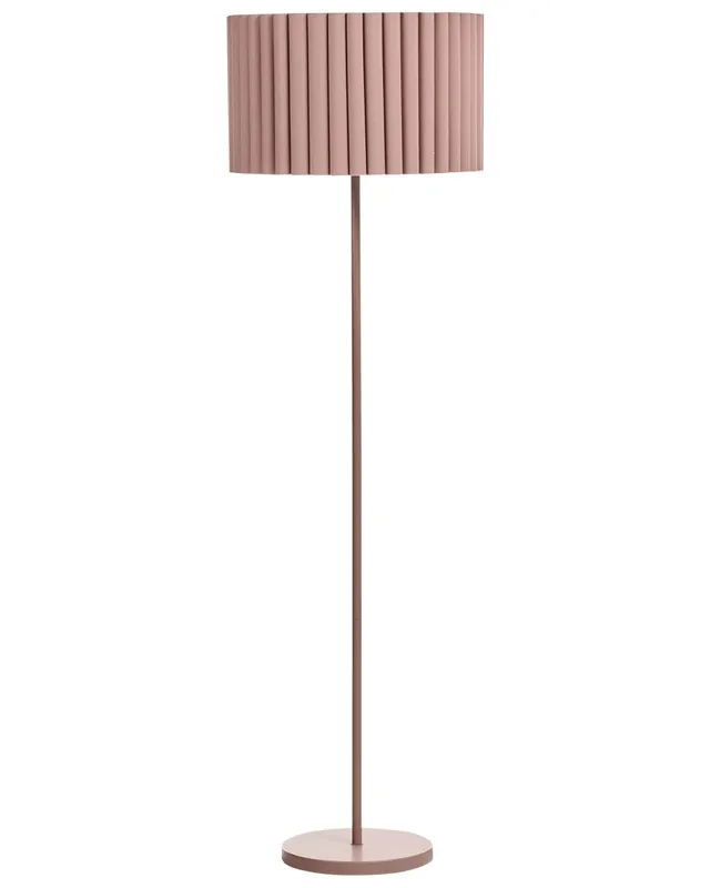 Lámpara de pie LOURENS Metal Marrón claro - Decoración