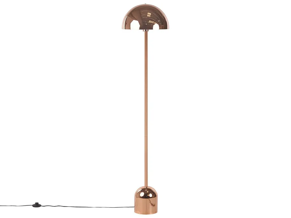 Lámpara de pie MACASIA Metal Cobrizo - Decoración