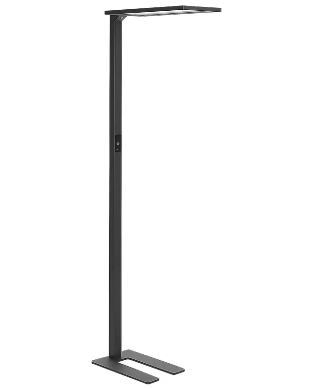 Lámpara LED de pie ORION con sensor de movimiento Metal Negro - Decoración