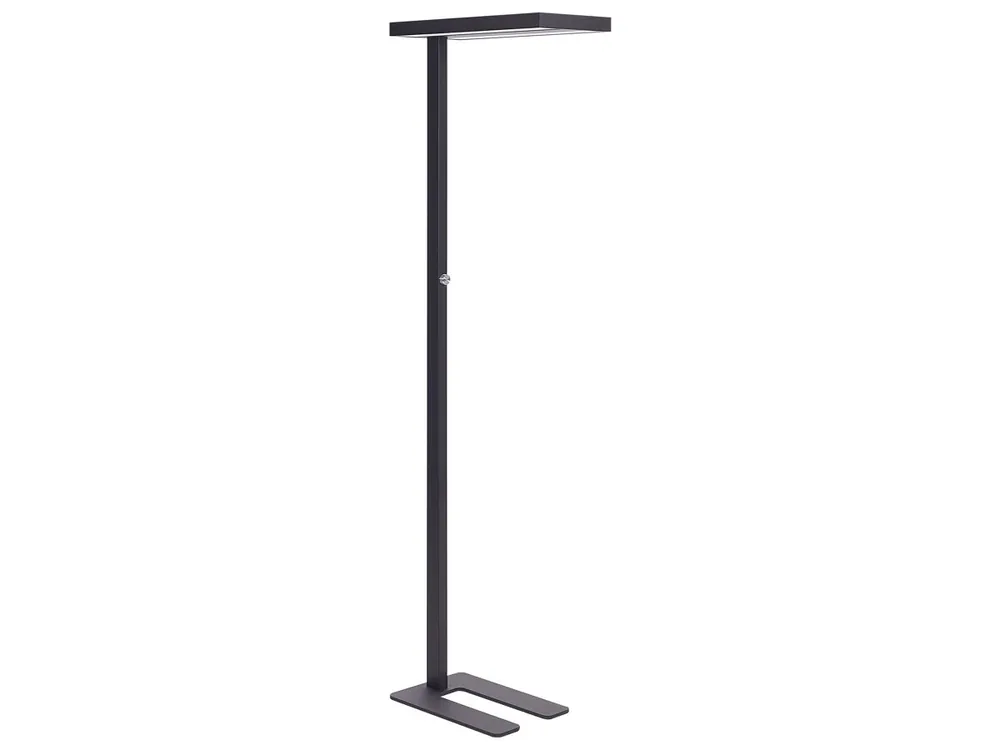 Lámpara LED de pie TAURUS con regulador de intensidad Metal Plateado - Decoración