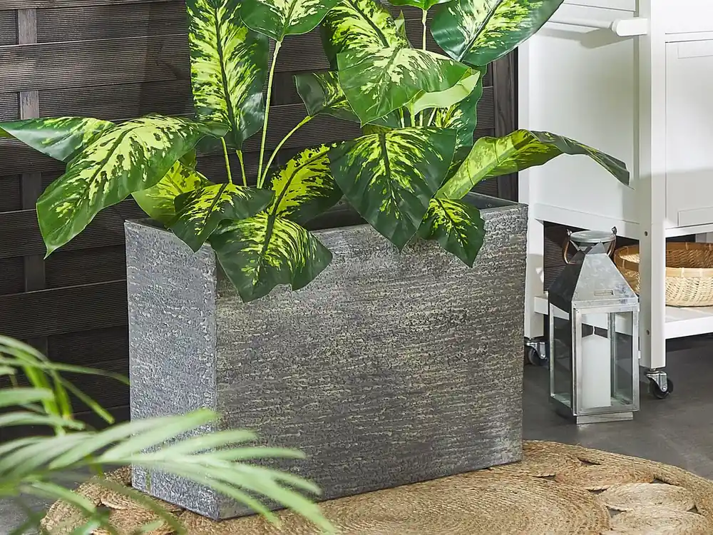 Maceta EDESSA 70 cm Gris - Decoración