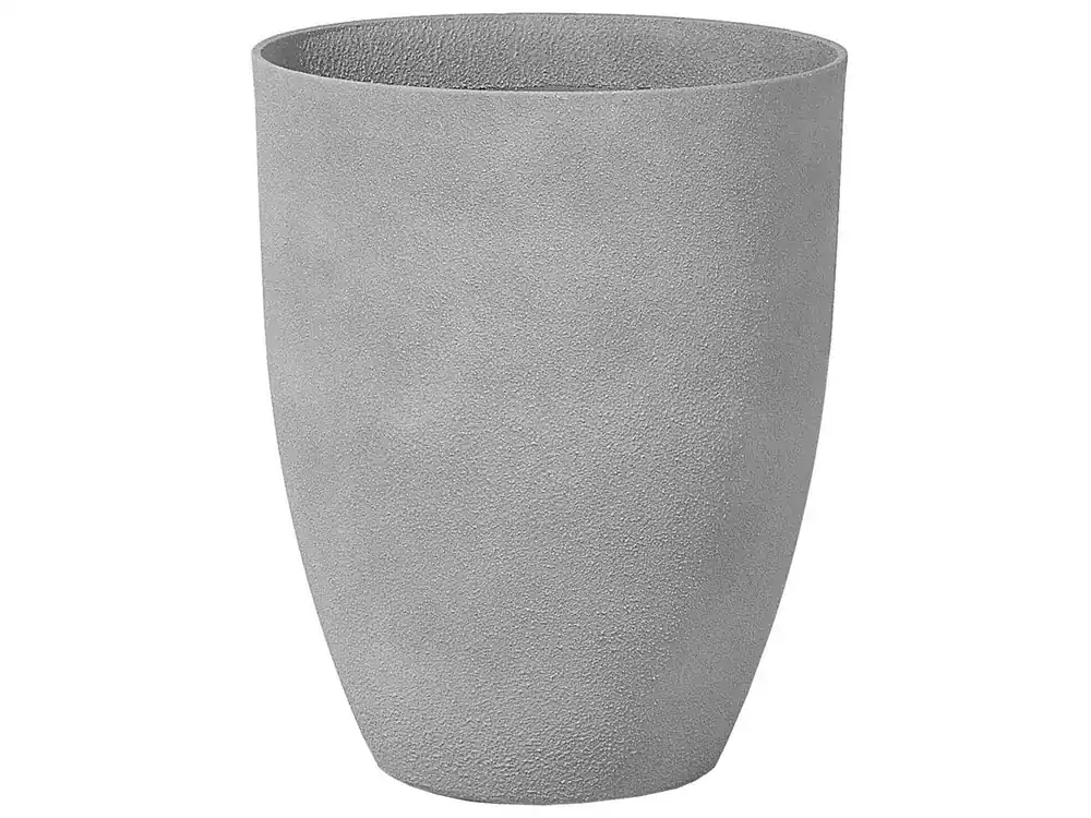 Maceta CROTON 43 cm Gris claro - Decoración