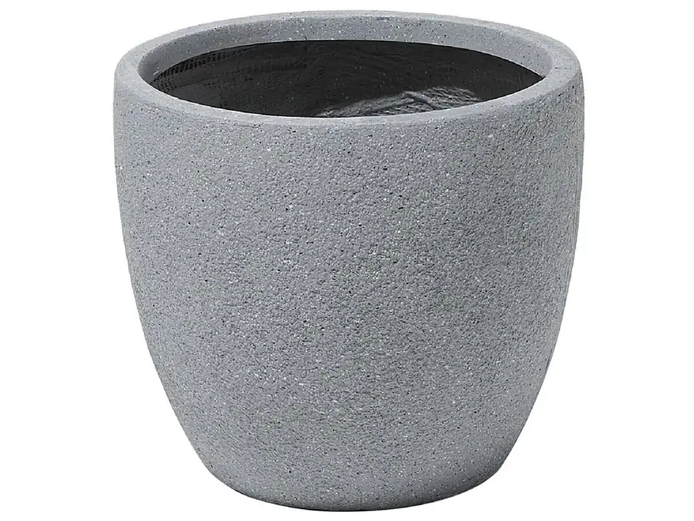 Maceta KANNIA 36 cm Gris claro - Decoración