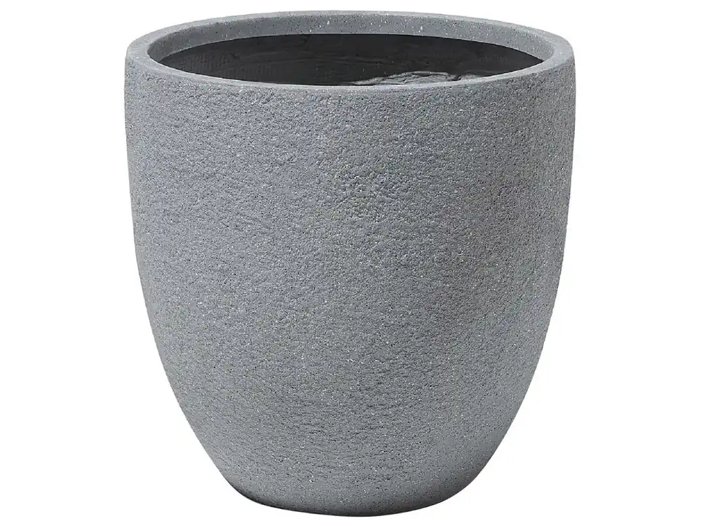 Maceta KANNIA 46 cm Gris claro - Decoración