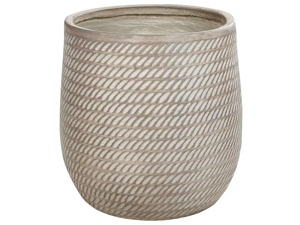 Maceta LIVADIA 39 cm Gris pardo - Decoración