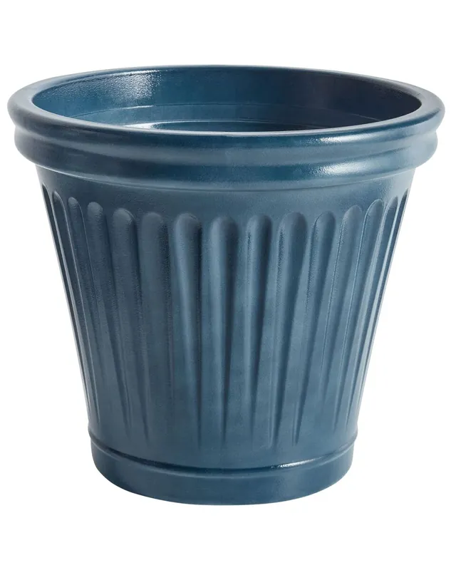 Maceta MAIZE 43 cm Azul - Decoración
