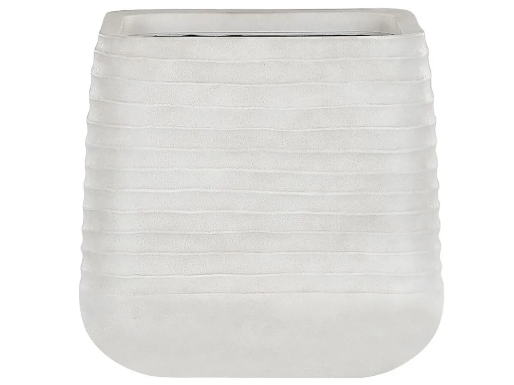 Maceta PARIKIA 46 cm Blanco crema - Decoración