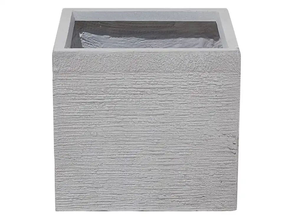 Maceta PAROS 30 cm Blanco - Decoración